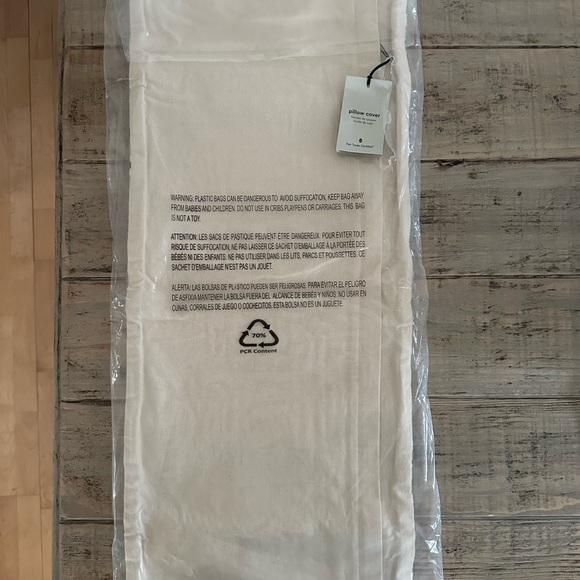 ***WEST ELM***Woven BAJA Pillow Cover 14" x 36" SAND NIB - Picture 6 of 6